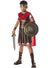 Boy's Roman Gladiator Costume with Red Cape Front Image