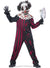 Boy's Killer Clown Creepy Circus Halloween Costume Front