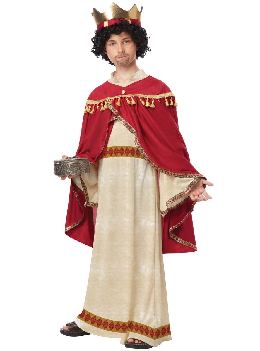 Melchior of Persia Boy's Wise Men Christmas Nativity Play Costume Main Image
