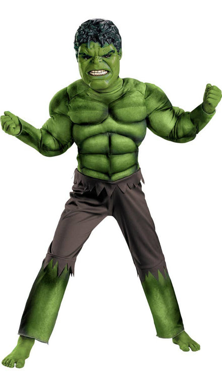 Avengers Hulk Boy's Muscle Chest Costume Main Image