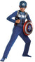 Boys Captain America Avengers Superhero Fancy Dress Costume Main Image