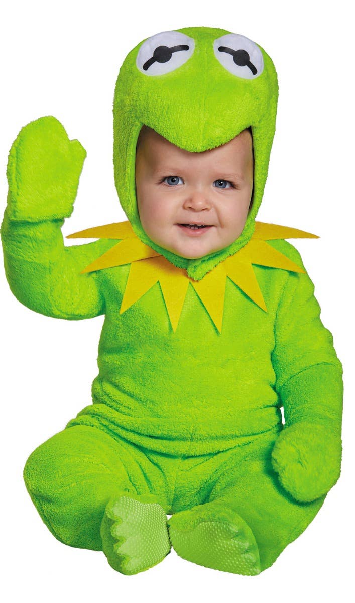 Kermit The Frog Green Costume | Boys Green Kermit Muppets Disney Costume