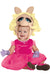Miss Piggy Girl's Infant And Toddler Disney Muppets Fancy Dress Costume Main Image