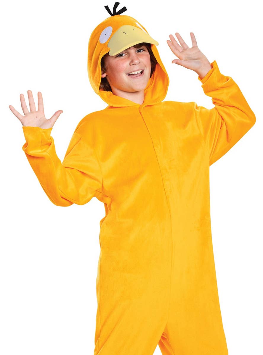 Deluxe Psyduck Boys Costume - Close Up Image