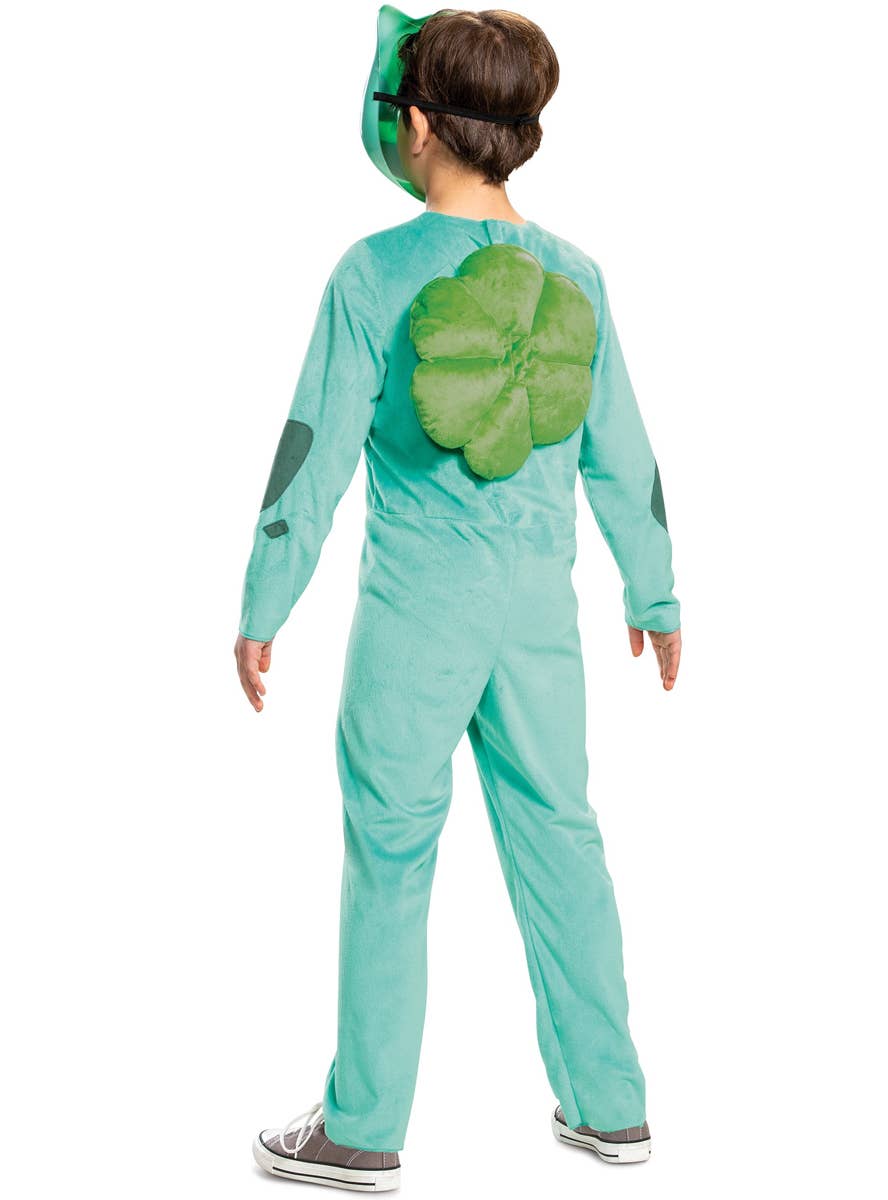 Kids Bulbasaur Costume - Back Image