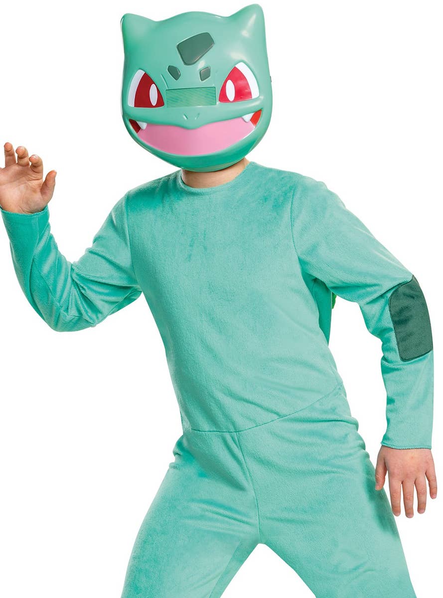 Kids Bulbasaur Costume - Close Up Image