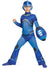 Boys Blue Mega Man Costume - Front Image