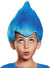 Blue Trollz Inspired Wacky Wig For Kids