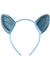 Glittery Blue My Little Pony Rainbow Dash Ears on Headband