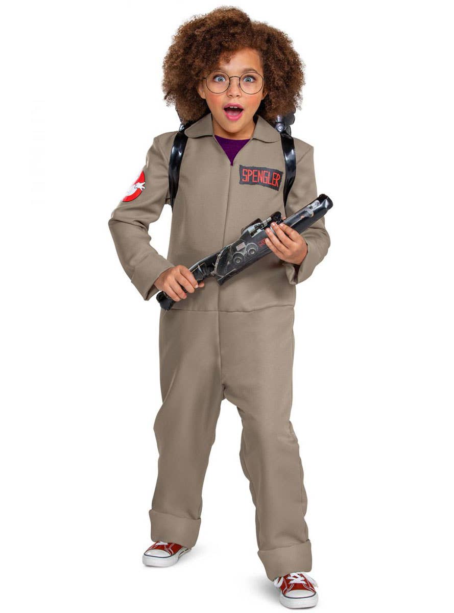 Unisex Kid's Ghostbusters Afterlife Costume - Alt Front Image