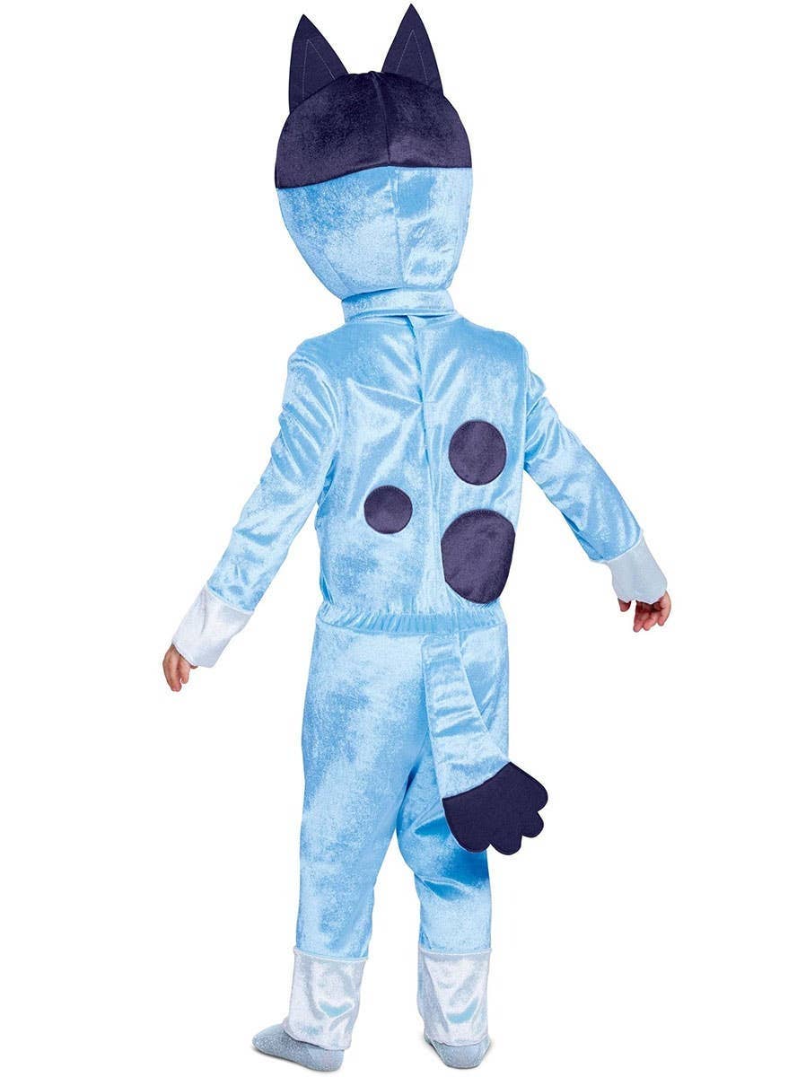 Image of Deluxe Bluey Licensed Kid's Costume - Back View