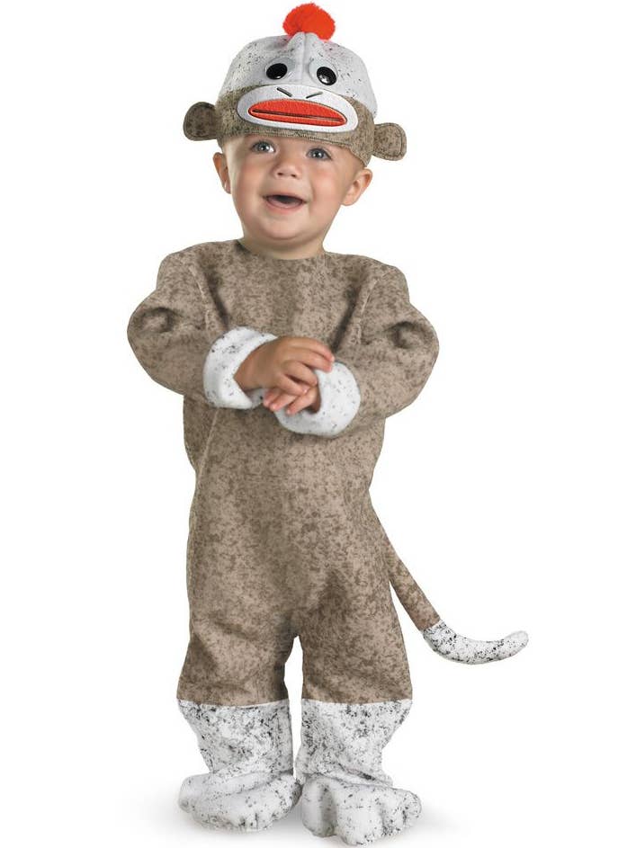 Sock Monkey Costume for Infants - Main Image
