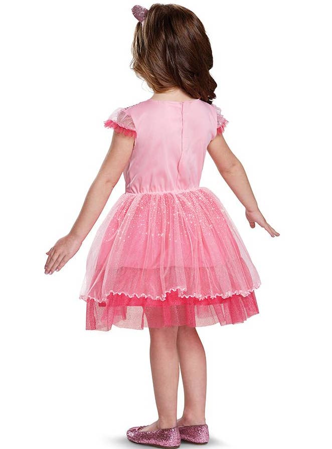 Toddler Girl's Pinkie Pie My Little Pony Costume - Back Image