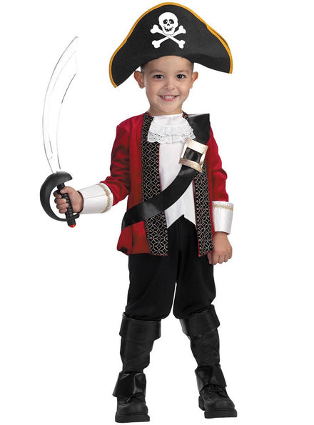 Pirate Captain Costume for Boys - Main Image