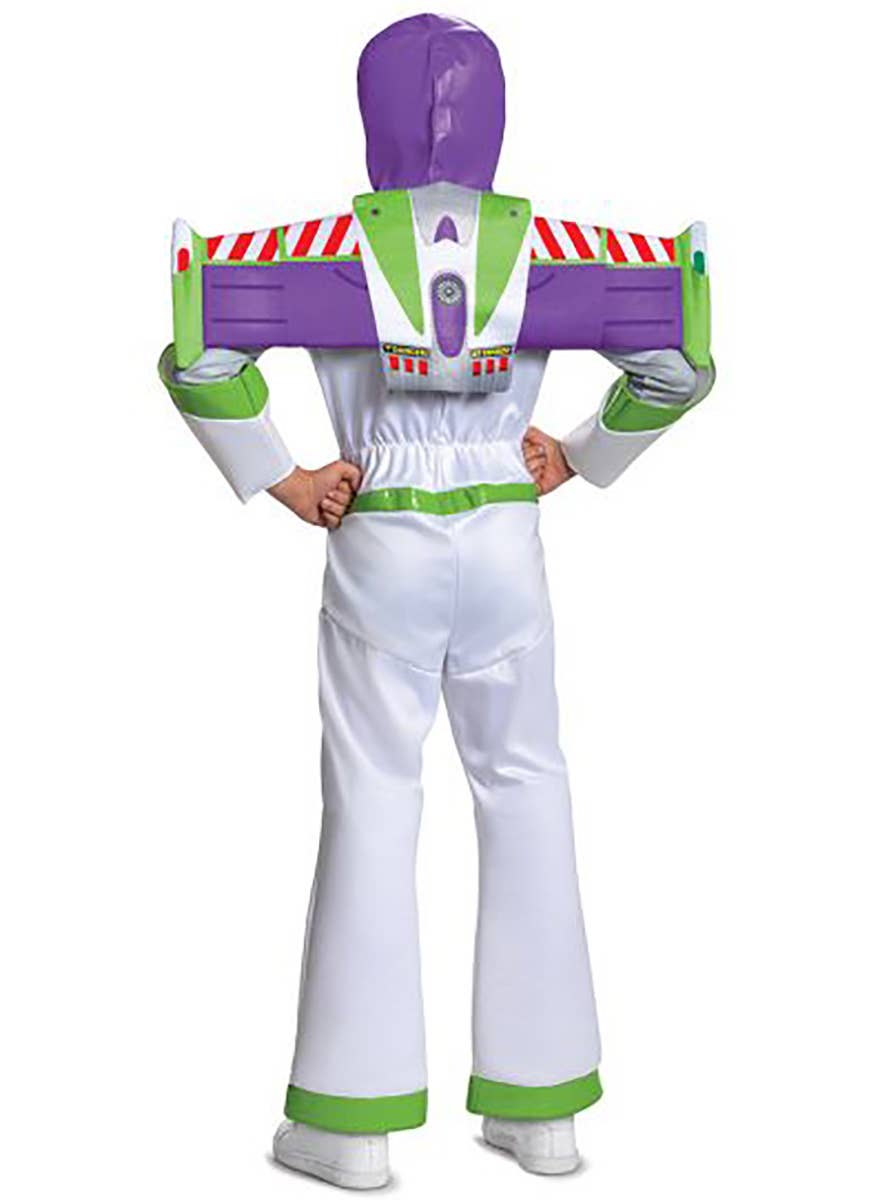 Boy's Toy Story Buzz Lightyear Costume - Back Image