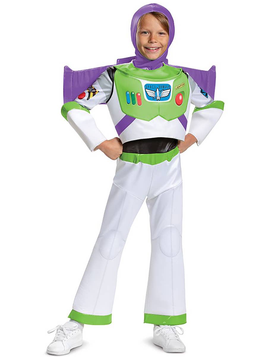 Boy's Toy Story Buzz Lightyear Costume - Front Image