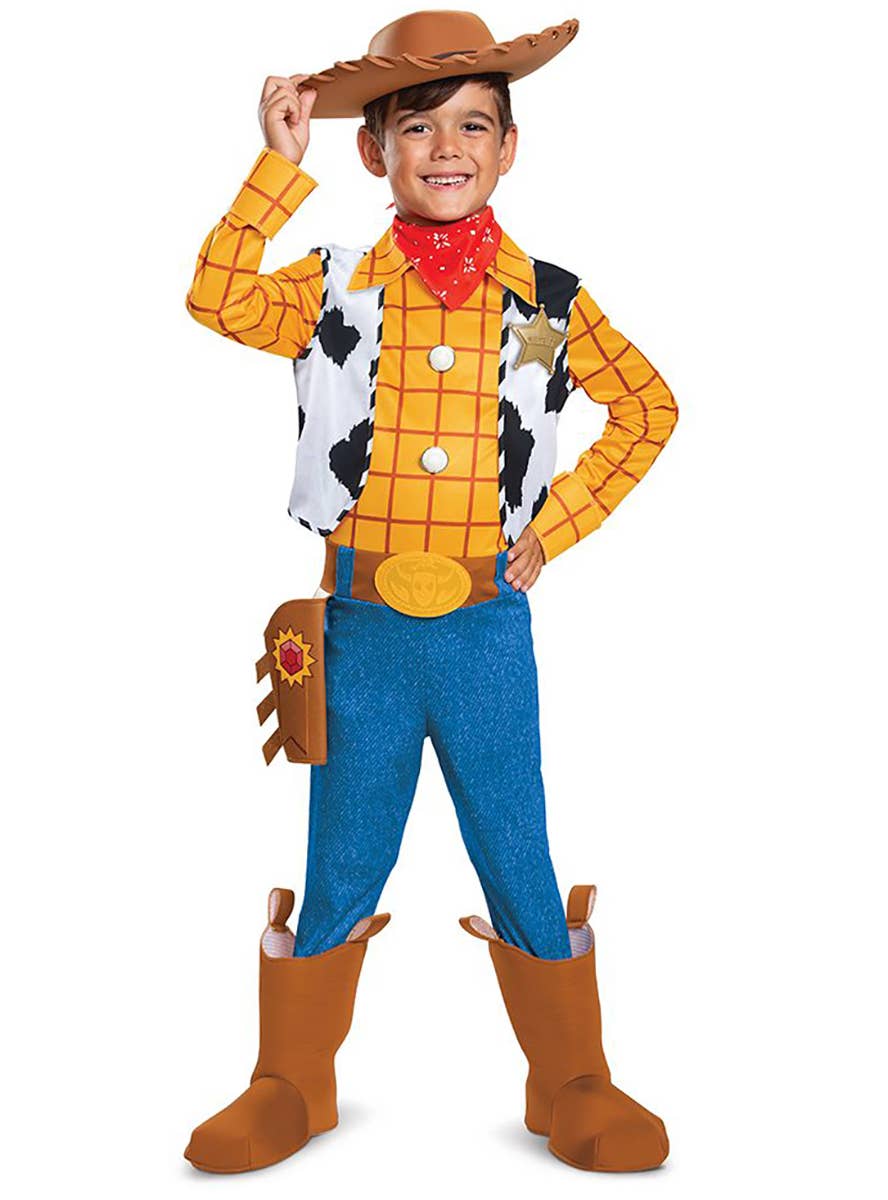 Boy's Toy Story Woody Costume - Front Image