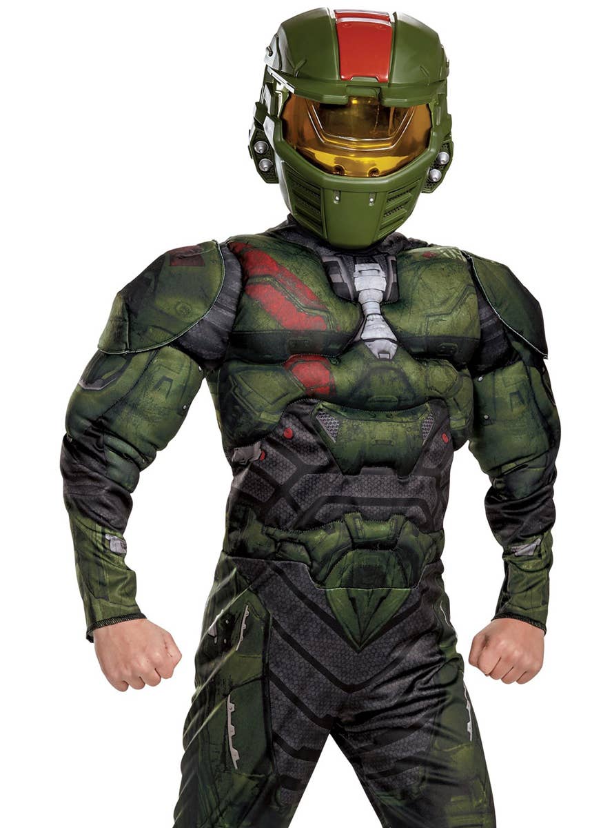 Jerome Halo Wars Costume for Boys - Close Up Image