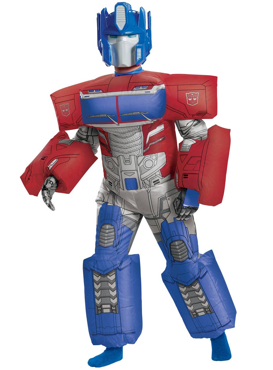 Boys Inflatable Optimus Prime Costume