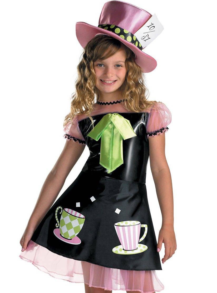 Mad Hatter Costume for Girls - Close Up Image