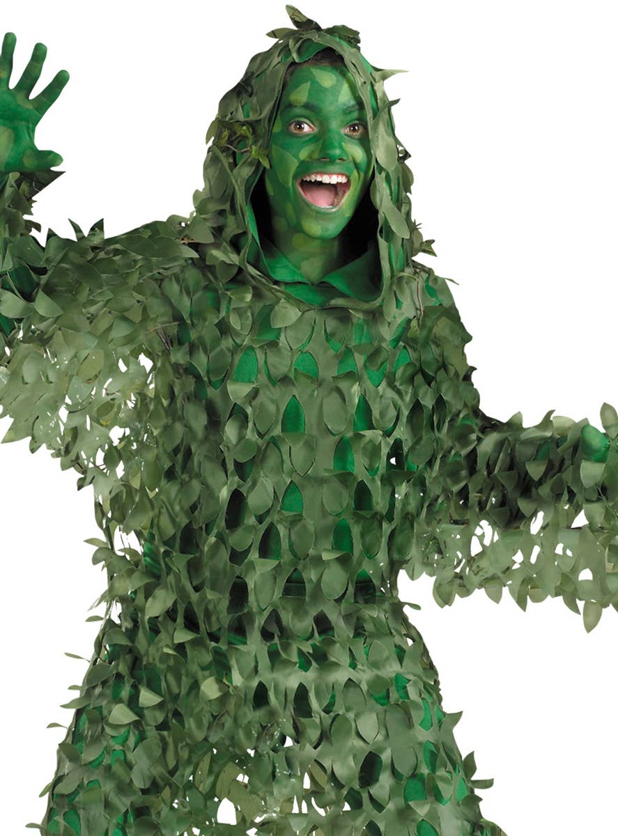 Boys Bushman Ghillie Suit Costume | Kids Camouflage Bush Costume