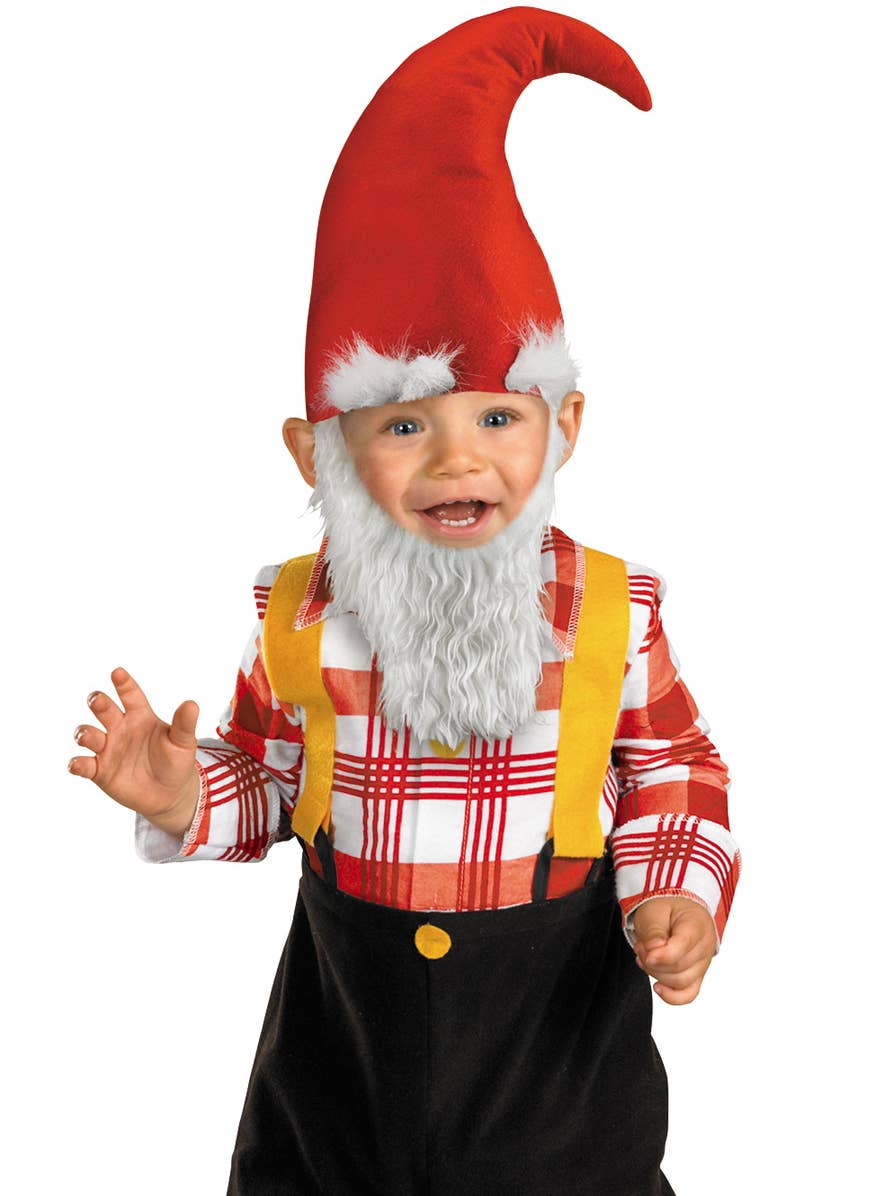 Infant Gnome Costume for Boys - Close Up Image