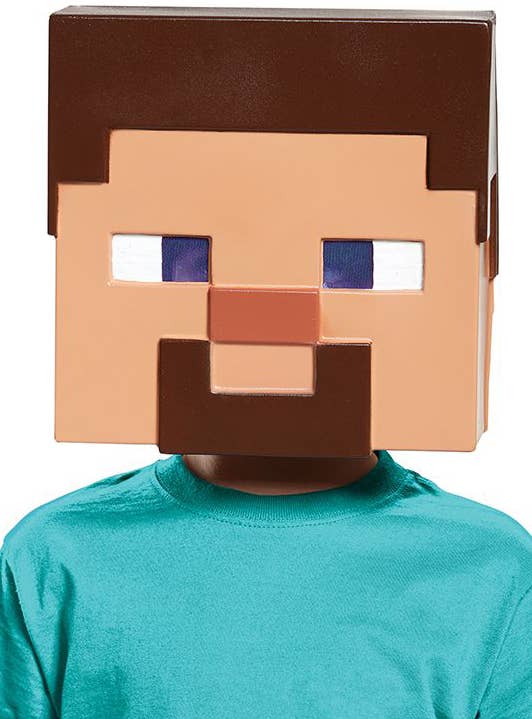 Minecraft Kids Steve Costume Mask