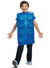 Blue Lego Brick Unisex Kid's Costume - Front Image