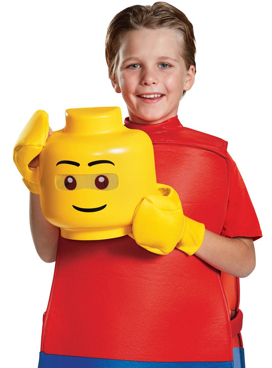 Lego Man Costume for Boys - Alternate Image 1