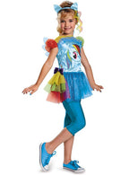 Rainbow Dash Classic Girls Costume - Main Image