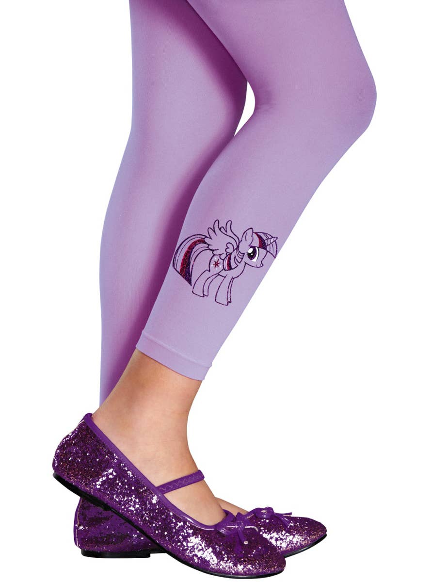 Purple Twilight Sparkle Girls Tights