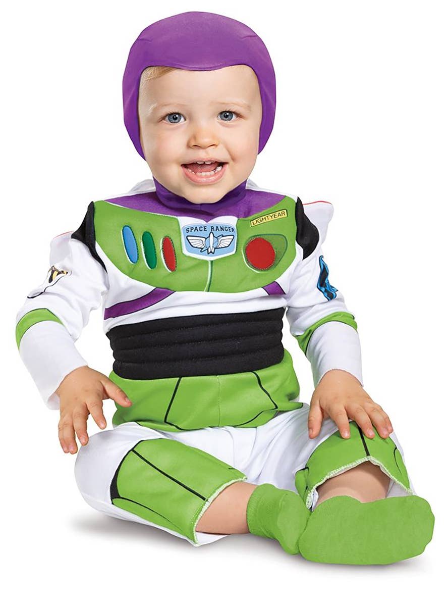 Deluxe Buzz Lightyear Costume for Infants - Alt Front Image