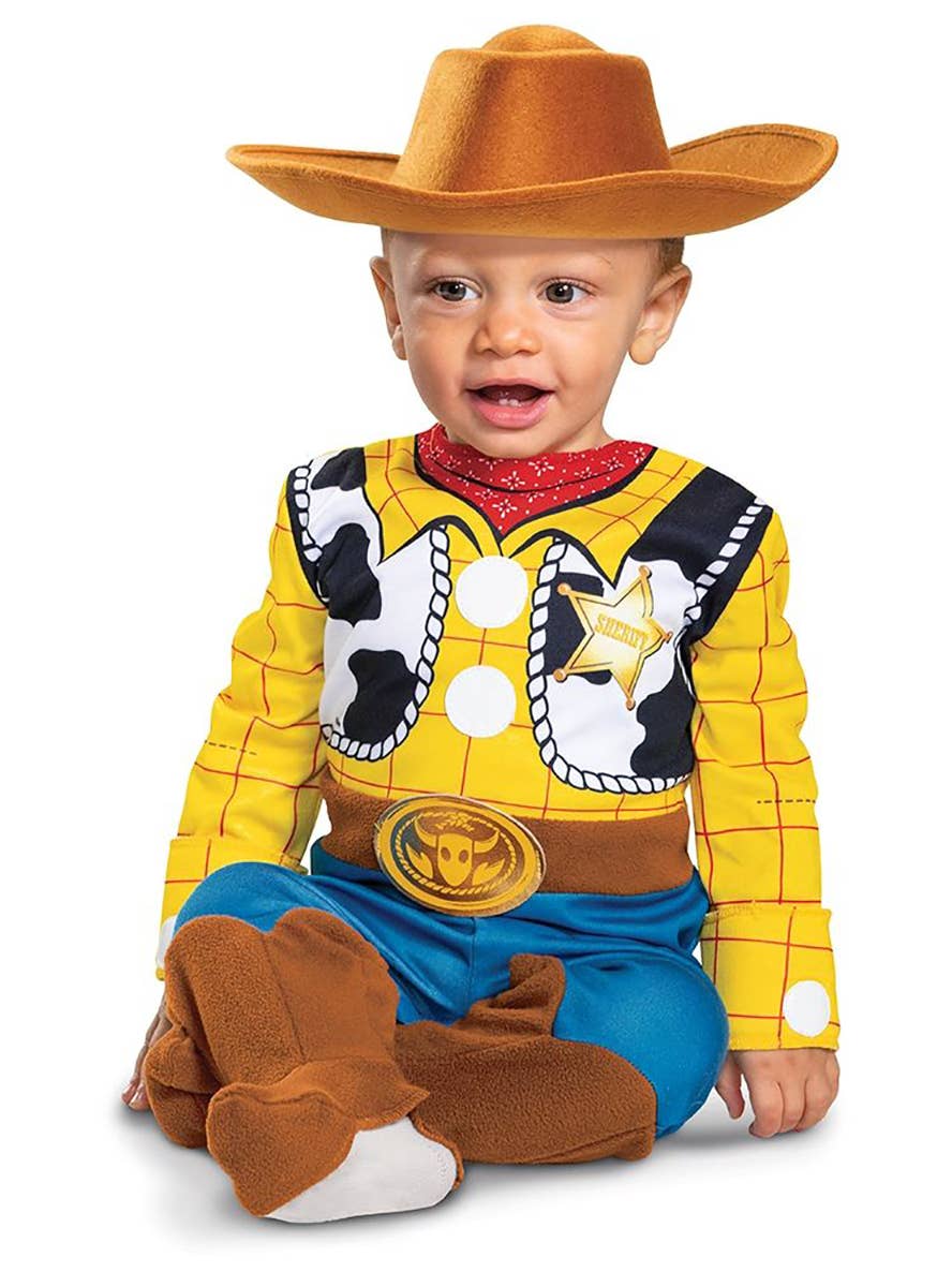 Deluxe Toy Story Woody Costume for Infants - Alternative Image