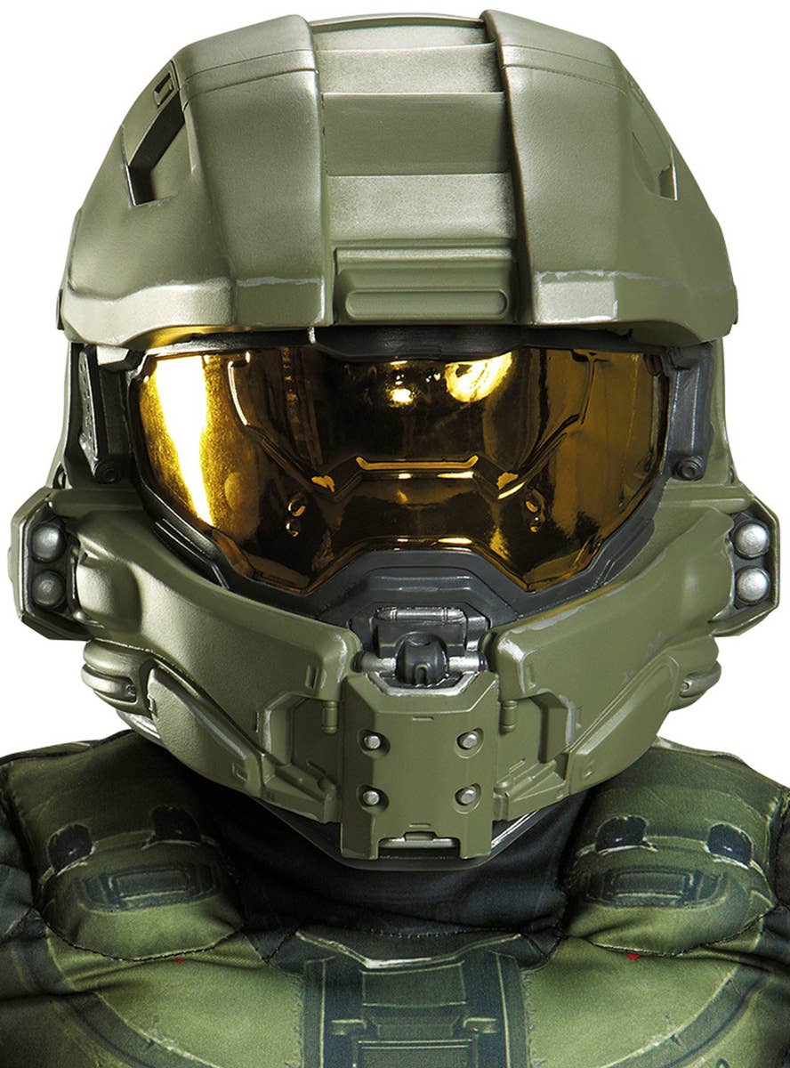 Master Chief Boys Deluxe Helmet - Front Image