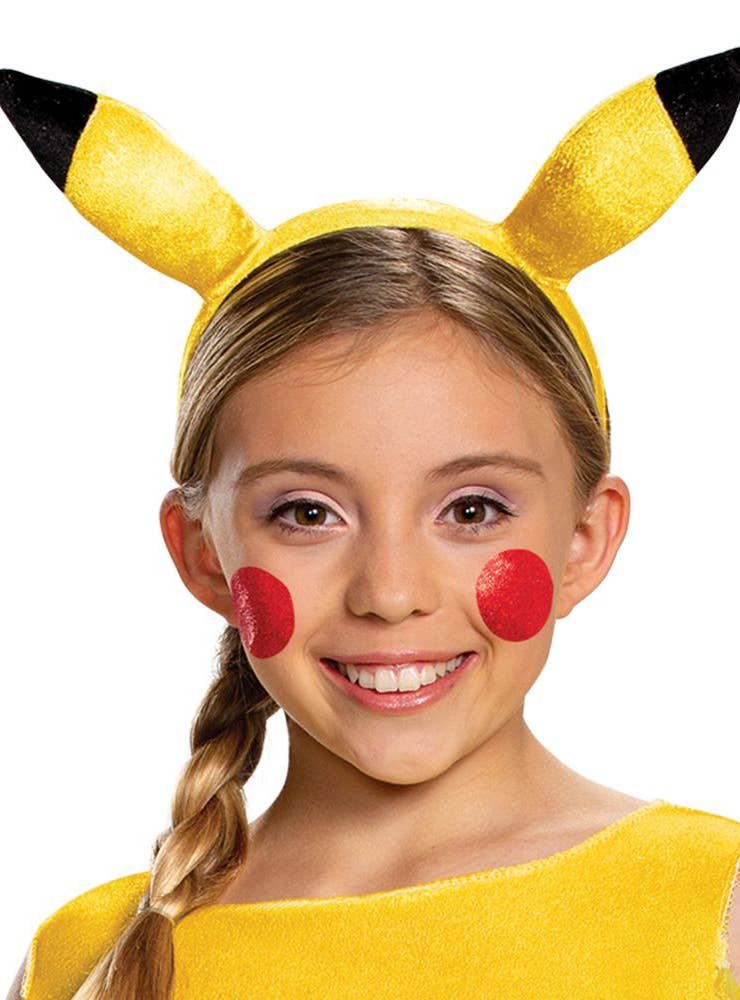 Girls Pikachu Costume - Close Image 1