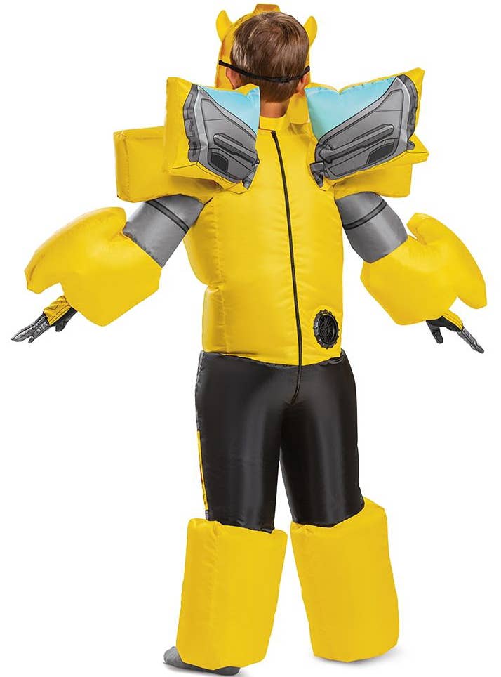 Kids Inflatable Bumblebee Costume - Back Image