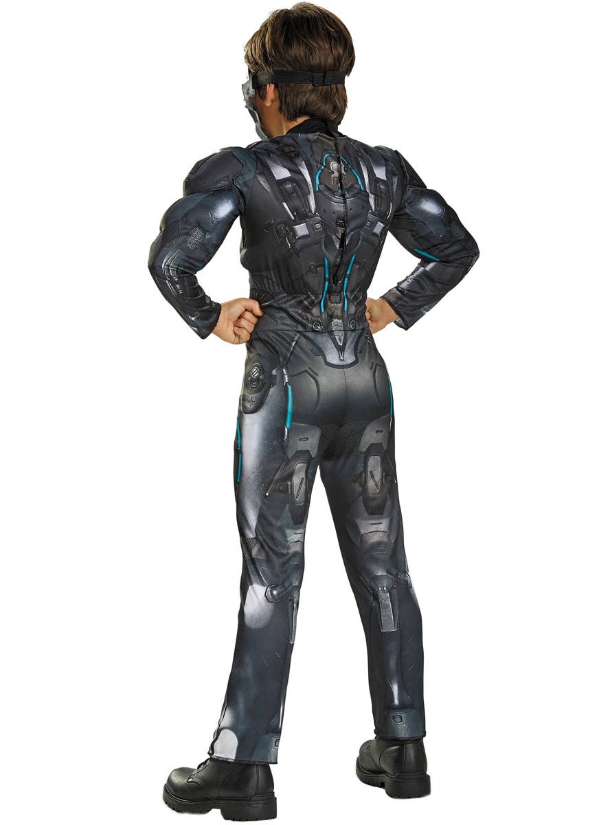 Spartan Locke Costume for Boys - Back Image