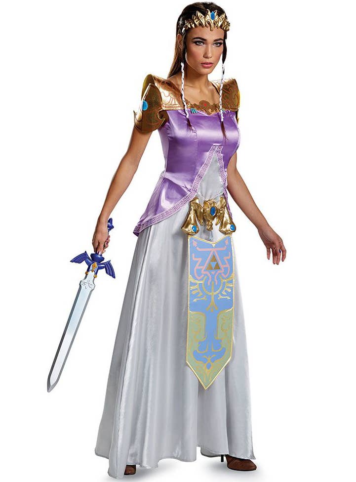 Princess Zelda Teen Girls Deluxe Legend of Zelda Costume