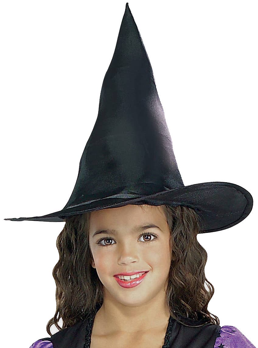 Image of Wild N Witchy Kids Black Witch Costume Hat