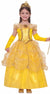 Girls Golden Princess Belle Fairytale Beauty and the Beast Costume Main Image