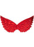 Metallic Red Angel Costume Wings