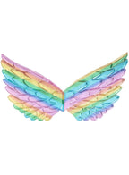 Metallic Pastel Rainbow Angel Costume Wings