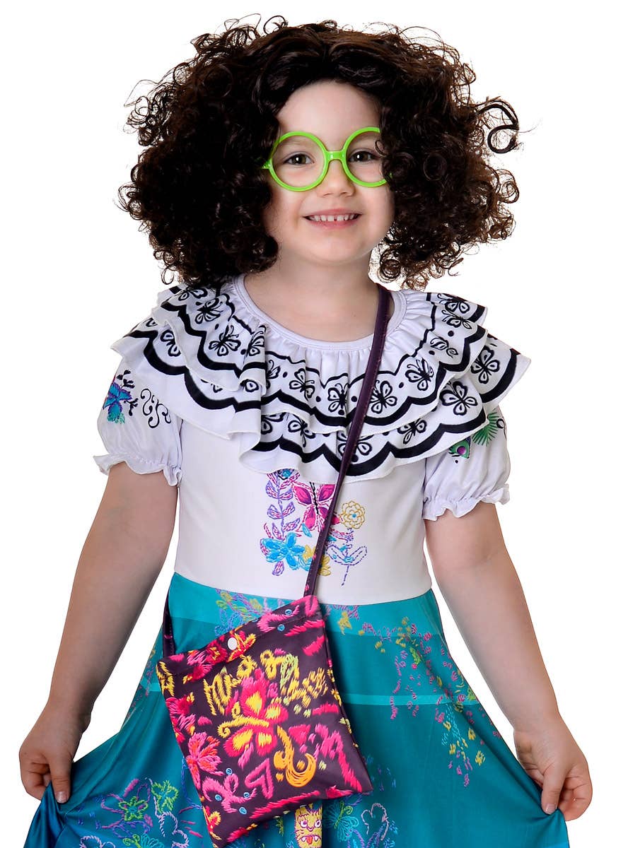 Image of Mirabella Girl's Deluxe Dress Up Costume and Bag - Close View