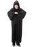 Black Hooded Robe Boys Halloween Costume Main Image