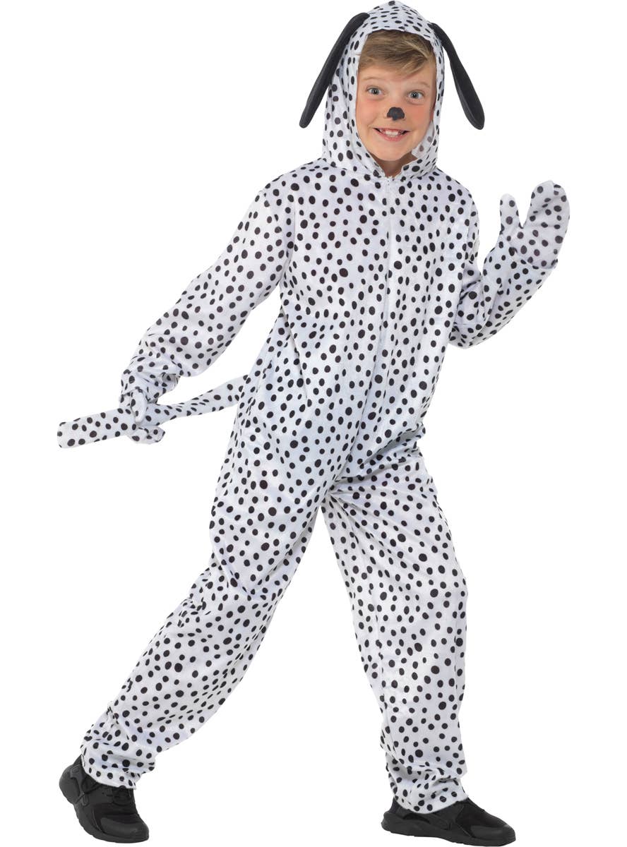Kids Cute Dalmatian Onesie Book Week Costume Alternate Image 1