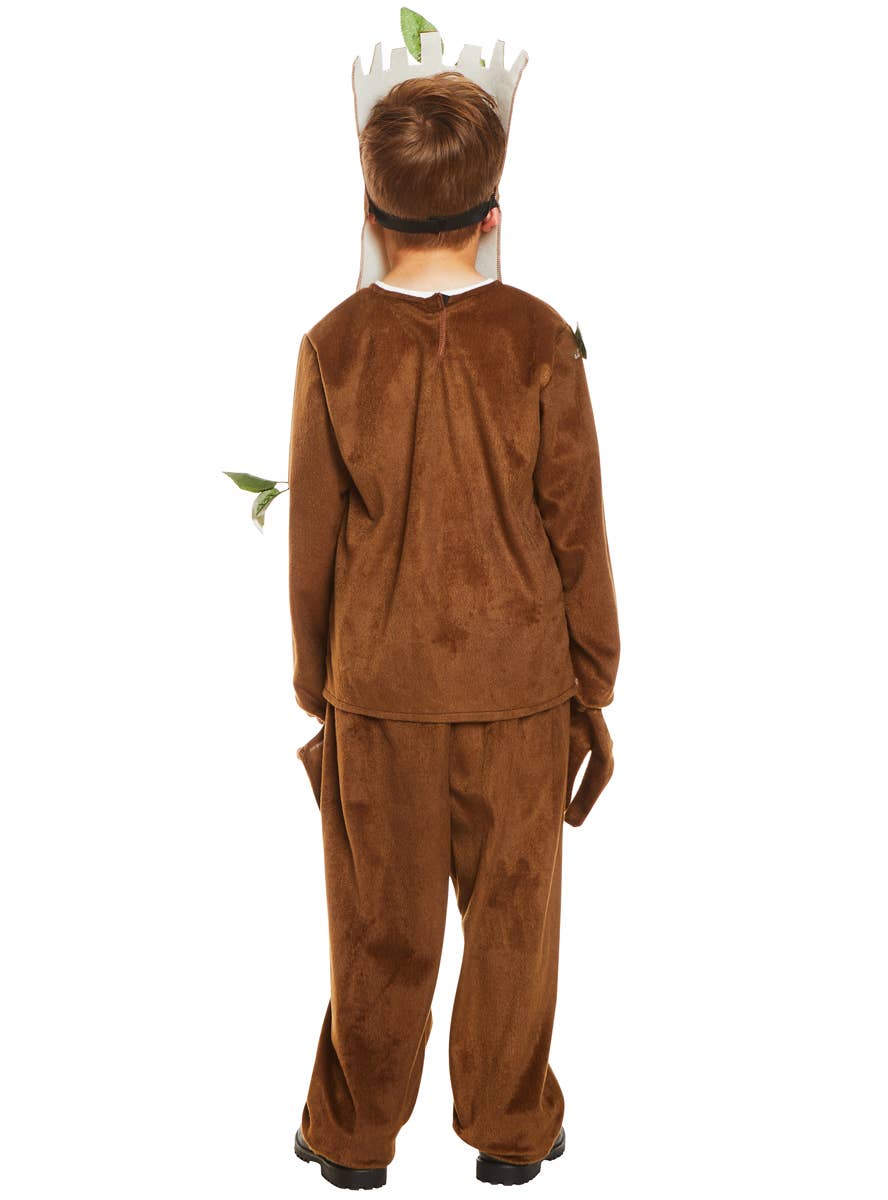 Stick Man Storybook Costume for Boys - Back Image