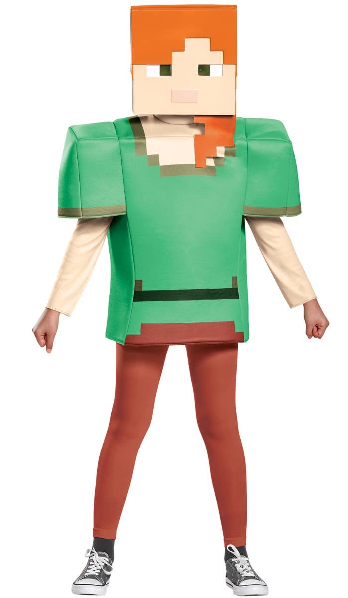 Girls Minecraft Alex Officially Licensed Disguise Costume Main Image