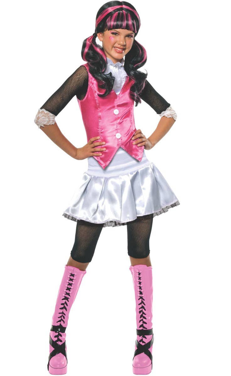 Draculaura Girl's Monster High Halloween Book Week Costume Main Image