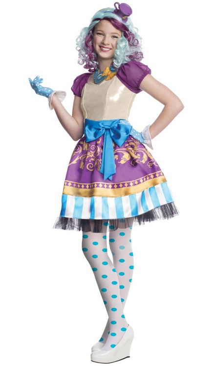 Image of Ever After Madeline Hatter Teen Girls Deluxe Costume