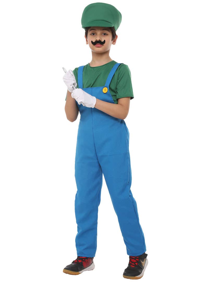 Boys Green Plumber Book Week Costume